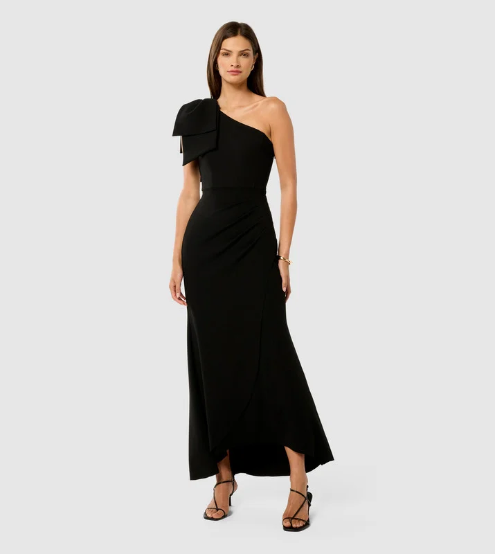 forever new LISA One Shoulder Bow Detail Dress